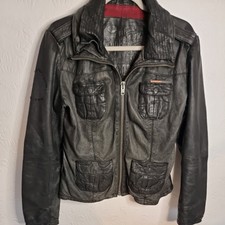  Superdry Ramona black Leather
