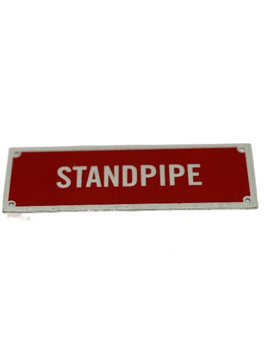Rectangular aluminum standpipe - aluminum,