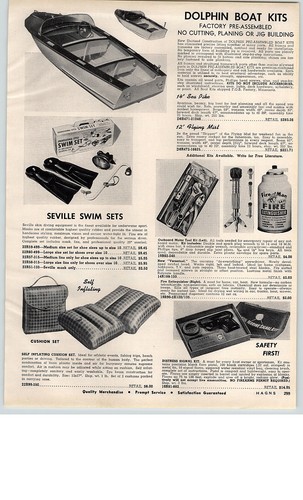 1959 paper dolphin - ad, motor