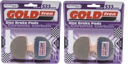 Brake pads front - brake, for
