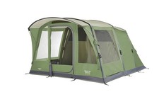 Vango Odyssey Air 500 Villa Inflatable Family Tunnel Tent, Green, Airbeam 5 P 
