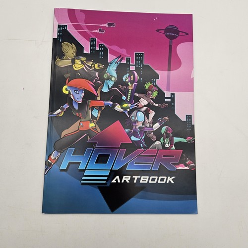 Hover artbook video game - video,