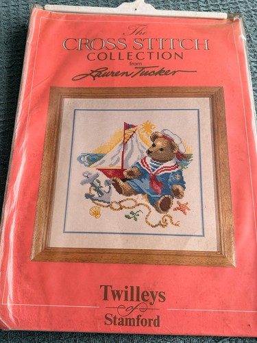 Vintage 80s cross - 80s, stitch