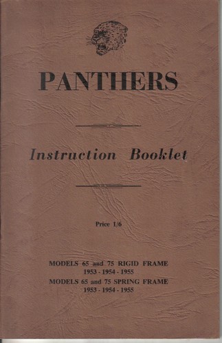 Panther motorcycle models - panther,