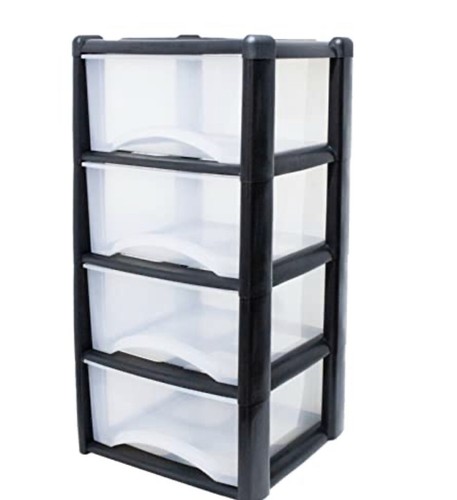 Drawer plastic storage tower - 4,