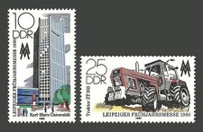 East Germany DDR Stamps 1980