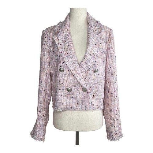 Aqua tweed double breasted - aqua,