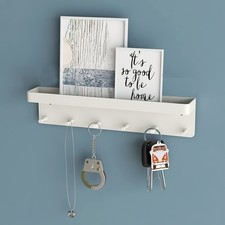 Key Rack With 6 Hooks & Mail