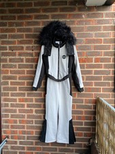 Topshop Sno Ski Suit Faux Fur
