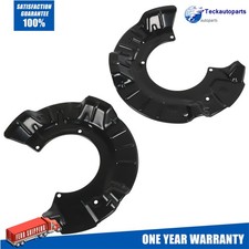 2x Front Brake Disc Dust Cover