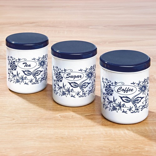 Set storage canisters tea - of,