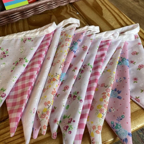 Handmade fabric bunting - bunting, 12