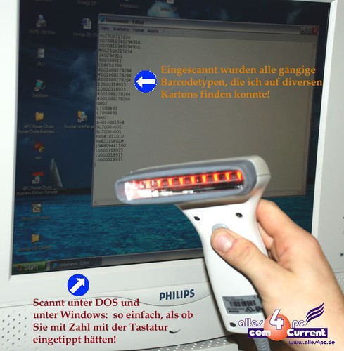 Barcode cash register scanner - barcode,