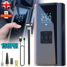 Car Tyre Inflator Cordless Digital USB Rechargeable Tire Air Compressor Pump UK
