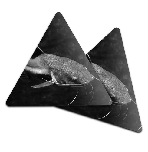 Triangle coaster bw - coaster,