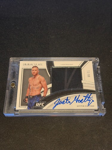 2022 justin gaethje - justin, panini