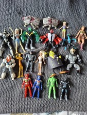 Vintage Retro 80s 90s 00s  Action Figure Toys Retro Toy Bundle x16
