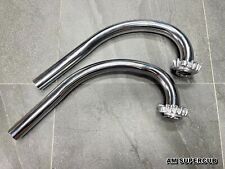 HONDA C92 CA92 C95 CA95 MUFFLER EXHAUST HEADER PIPE & FLANGE CLAMP JOINT SET