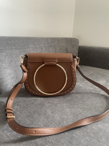 Accessorize brown saddle - saddle, bag