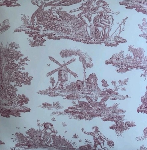 Laura ashley wallpaper toile - ashley,