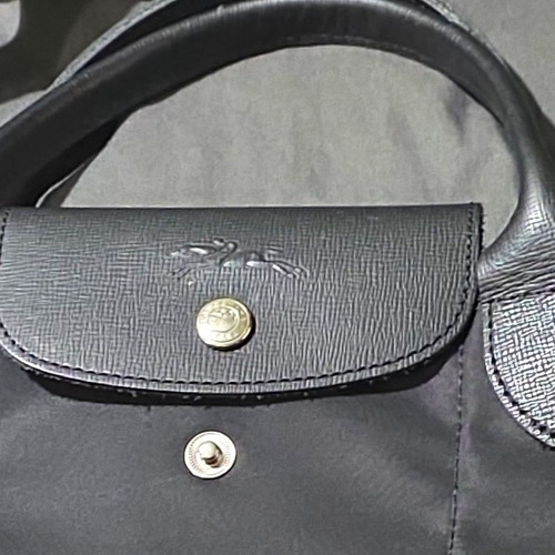Longchamp black nylon travel - longchamp,