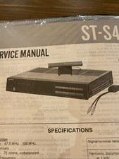 ST-S444ES - Sony  Radio  Tuner