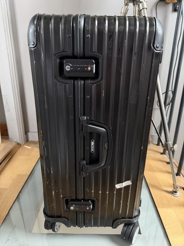 Rimowa topas trunk black - topas, trunk,
