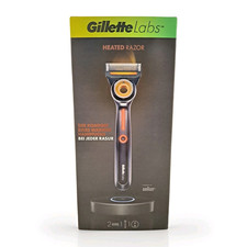 Gillette Labs Heated Wet Razor | With Cleaning Element Razor Blades Man