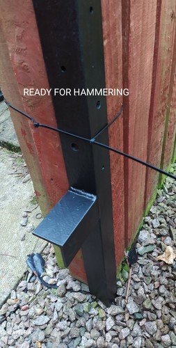 Postpal fence post support - fence,