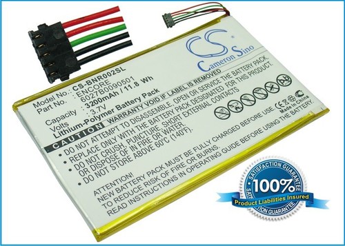 Battery for barnes noble - 3.7v,