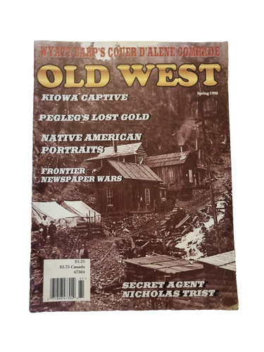 Old west magazine vol no - old,