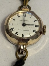 Ingersoll - Small ladies round silver manual vintage watch - Untested