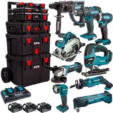 Makita 18V LXT 9 Piece Combo