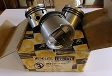 3 Hepolite Pistons 18495 Hillman Avenger 1248cc 1300 Super 70 - 73 Std PEP
