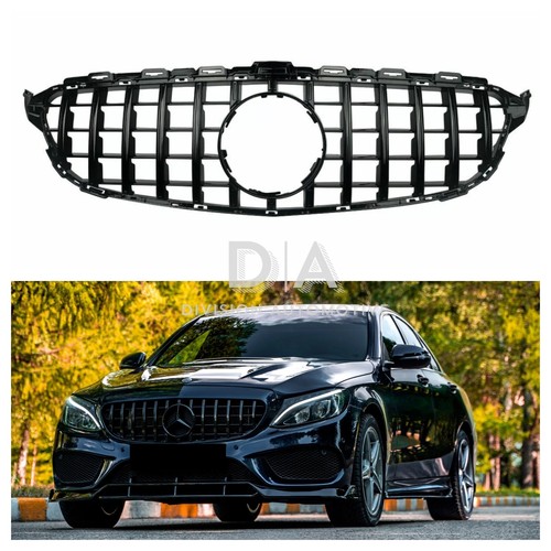 Front grill gloss black - front, gt