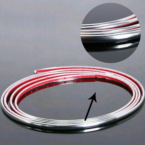 6mm chrome moulding trim - 2m*6mm,