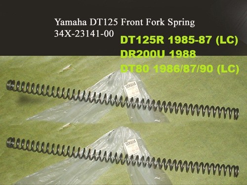 Yamaha dt80 dt125 - dt80, front