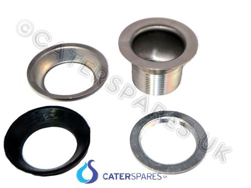 Waste drain outlet plug hole - waste,