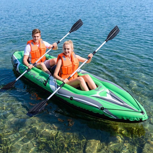 Inflatable kayak person - inflatable,