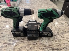 hitachi 18v impact driver And Drill Set