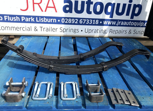 Leaf single axle - 7-leaf, trailer