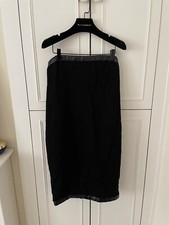 Chanel Strapless Black