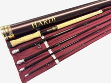 Hardy Origin 15′ 5 Piece Carbon Salmon Fly Rod #10 Rare Model With Bag & Tube