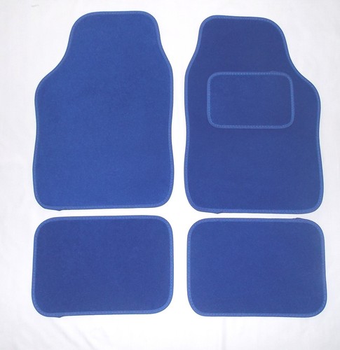 Blue car mats - blue,