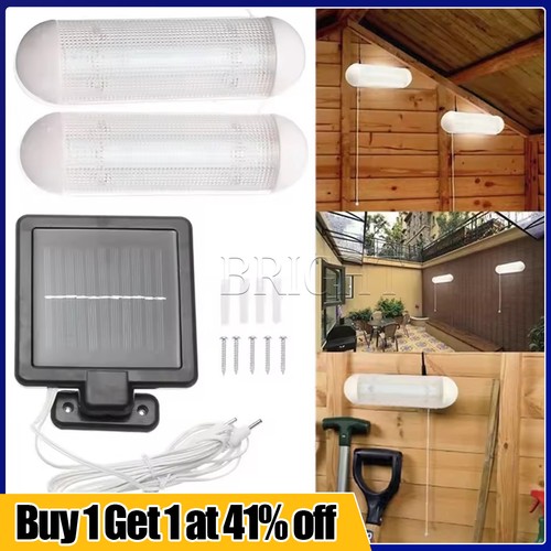 Solar powered led lights - 2x,