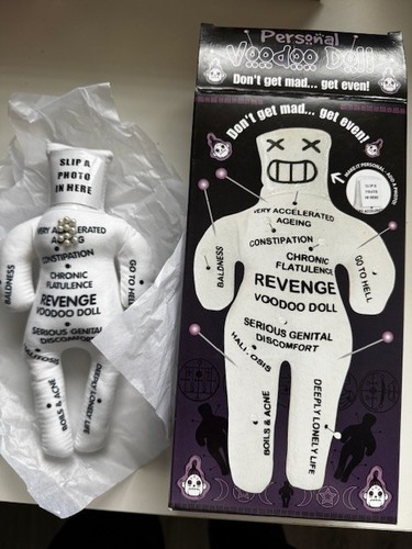 Personal voodoo doll - , pins