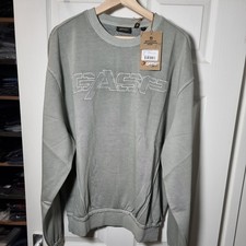 Gasp Vintage Crewneck Washed Frost Grey L