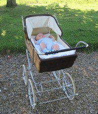 Vintage 1970 pram - vintage,