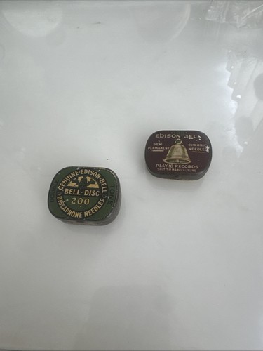 Edison bell gramophone needles - bell,