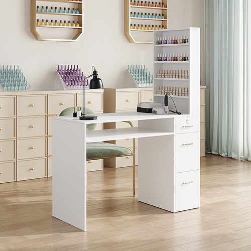 Manicure nail art table - art, bar